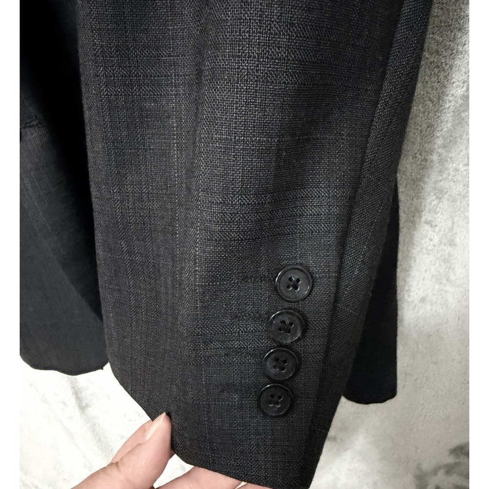 John Alexander Worsted Wool Blazer Size 50L Sport Coat Jacket USA VTG - Picture 2 of 8